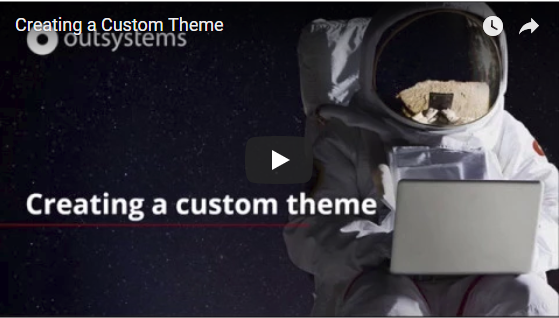 Creat a Custom Theme in Outsystems