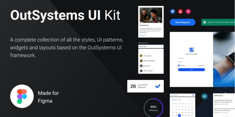 OutSystems UI Figma Kit