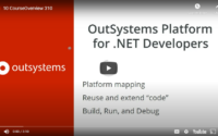 OutSystems for .NET Developers course -outsystems.com