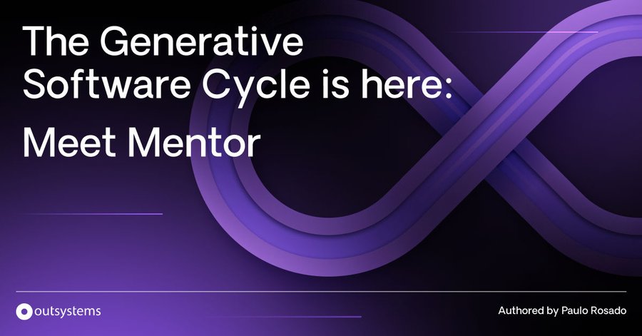 The Generative Software Cycle is here: Meet Mentor