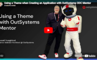Using a Theme with OutSystems Mentor